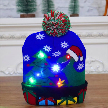 🔥- Christmas LED Light Knitted Beanies