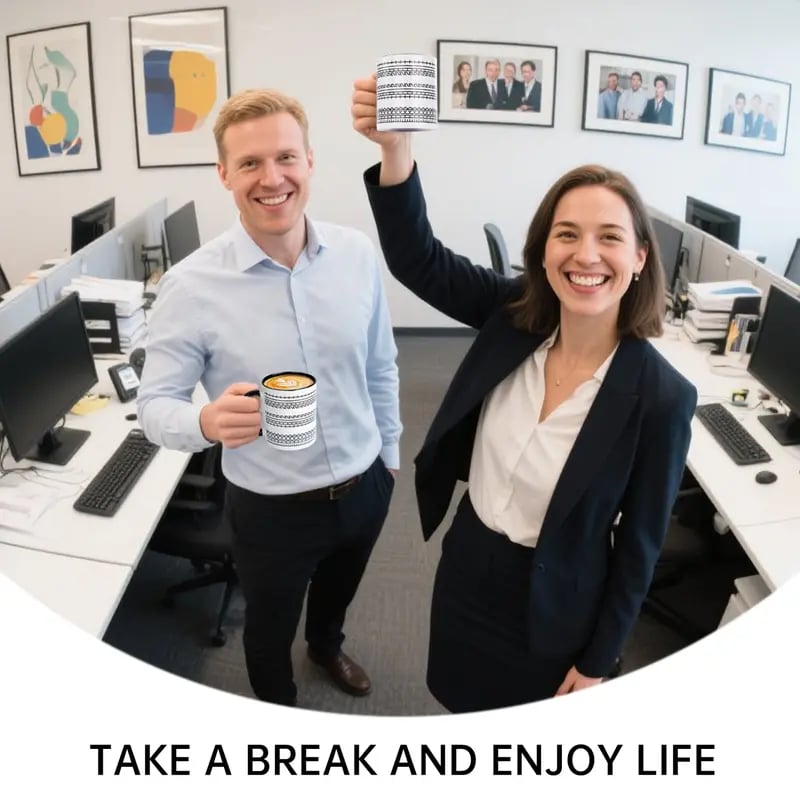 🔥Black Friday Sale. Hidden Message Funny Ceramic Coffee Mugs