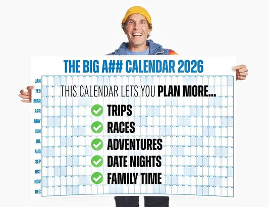 🔥Last Day 50% OFF 📅The Big A## Calendar 2026 - Design Your Amazing 2026!🏃