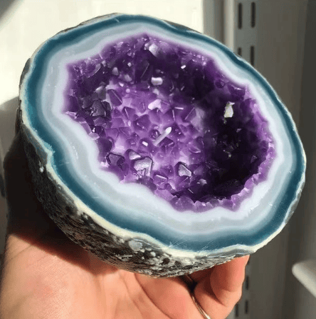 Amethyst Candle
