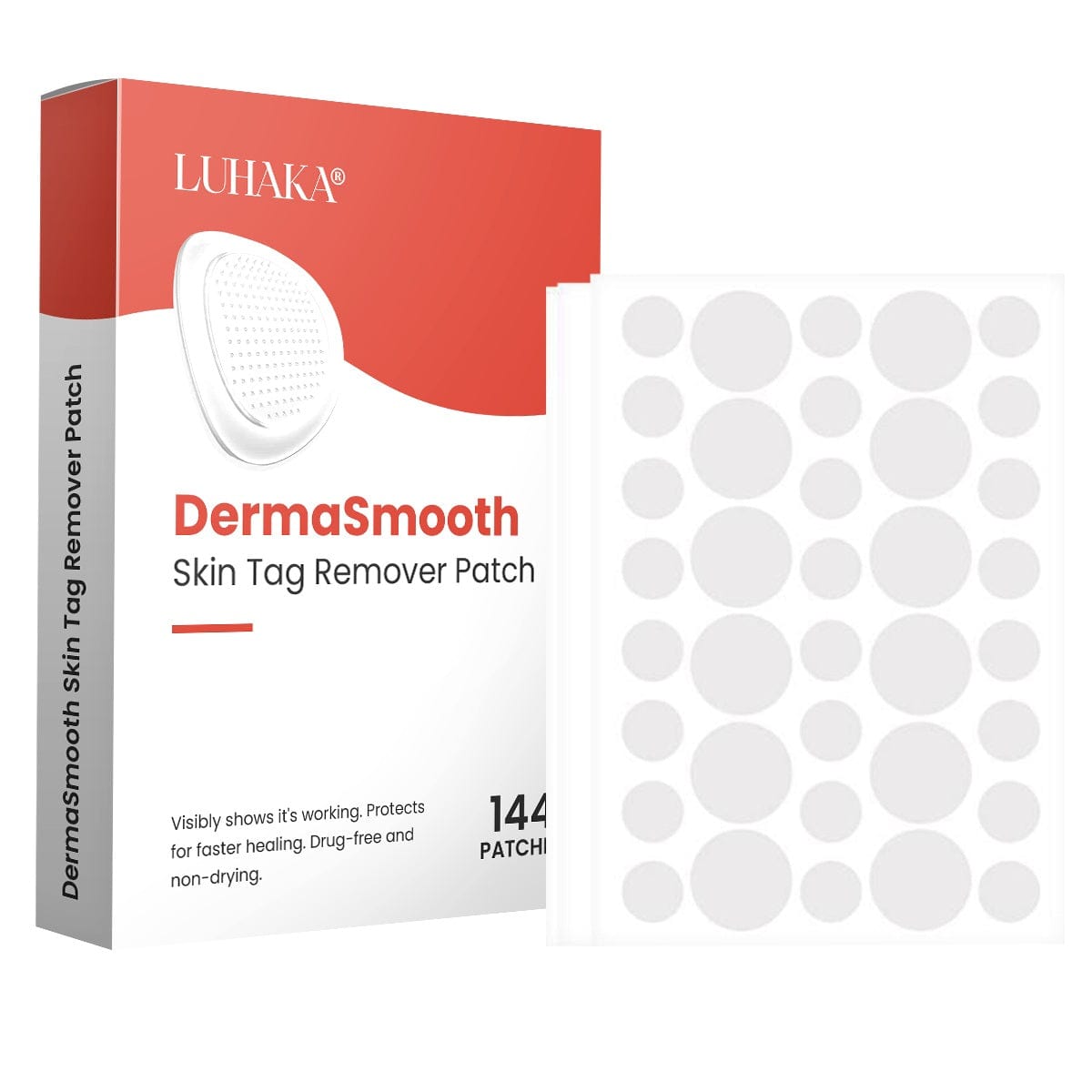 Luhaka® DermaSmooth Skin Tag Remover Patch 2